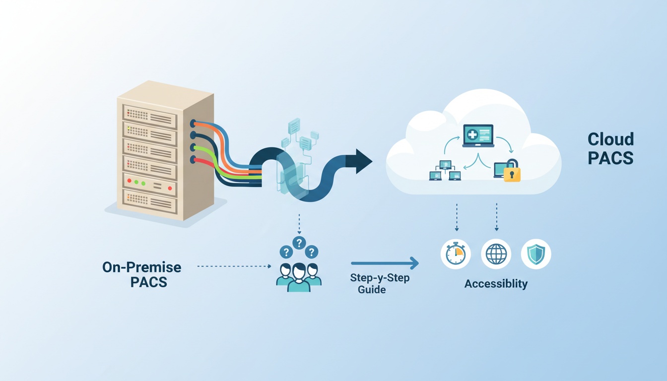 Navigeren door de overstap naar Cloud PACS - Een stapsgewijze gids voor klinieken - Gemaakt door PostDICOM